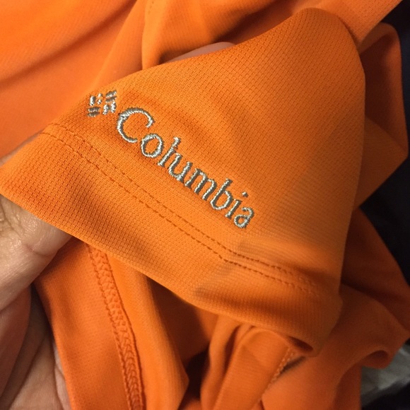 Men polo Columbia size xl orange - Picture 5 of 6
